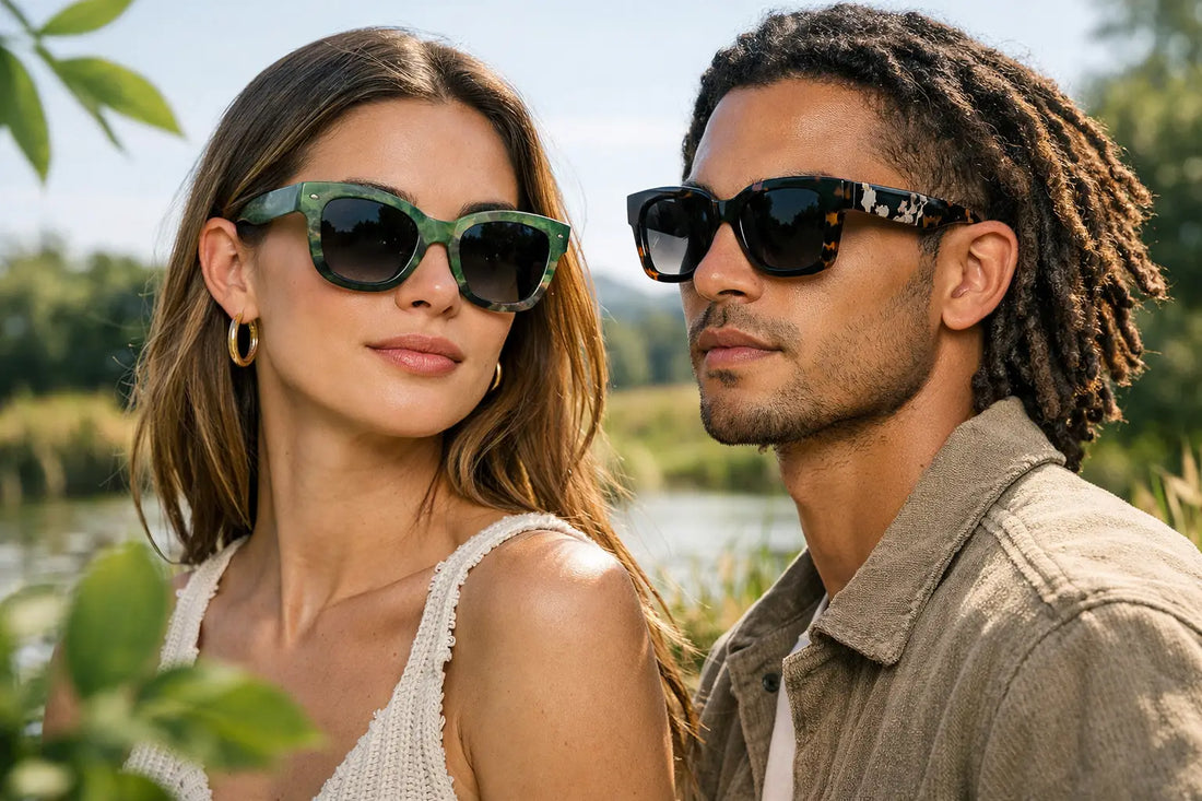 Eco Friendly Fashion Eyewear With Real Edge