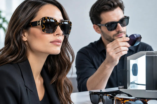 Sunglass Lens Testing for Statement Frames
